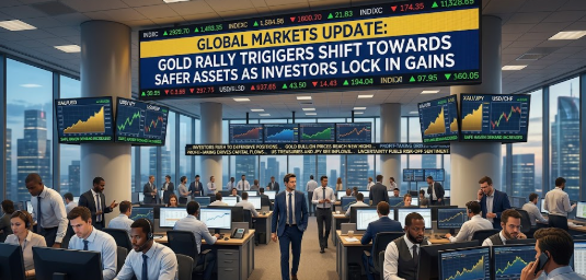 Gold Rally Triggers Shift Towards Safer Assets as Investors Lock In Gains